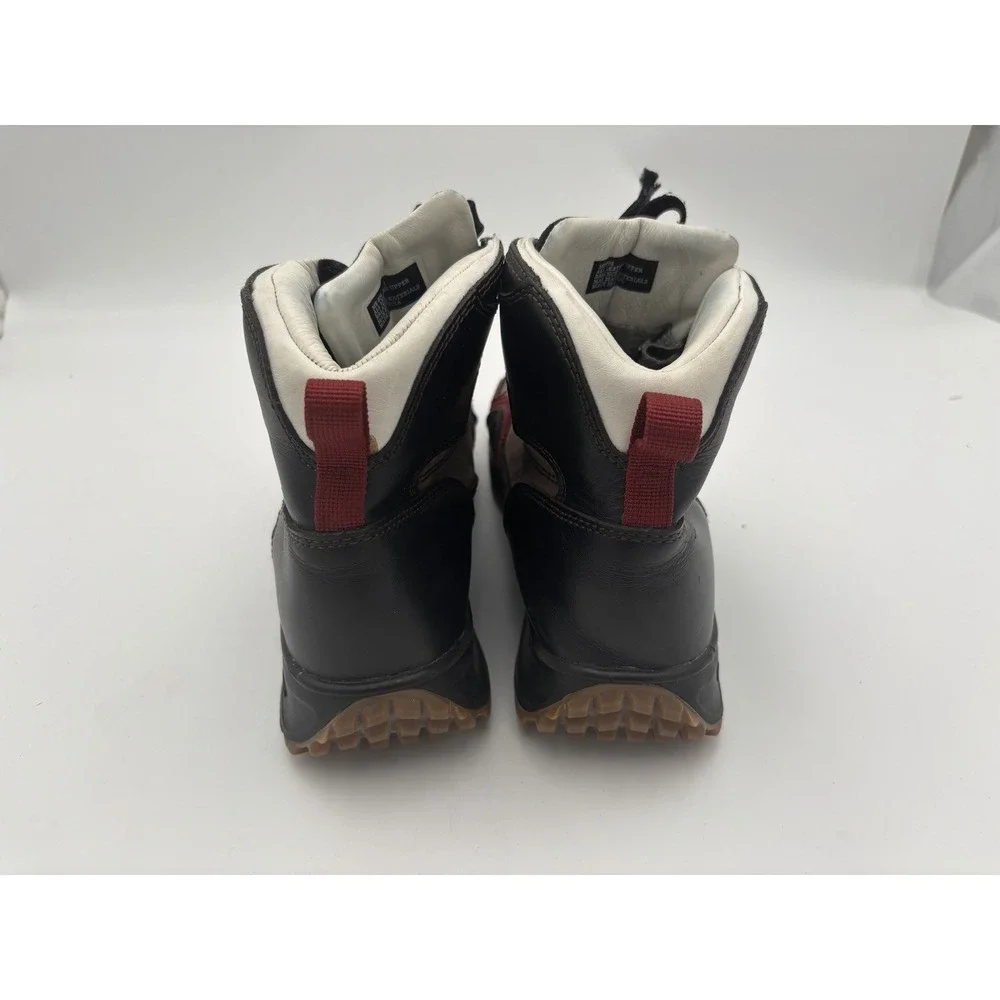 Vasque Hiking Boots Mens 8 Black Red Brown GoreTex GTX Knockout Leather‎ Outdoor